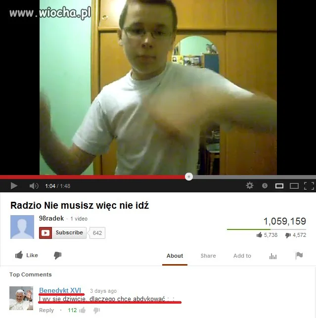 Wiocha na youtube