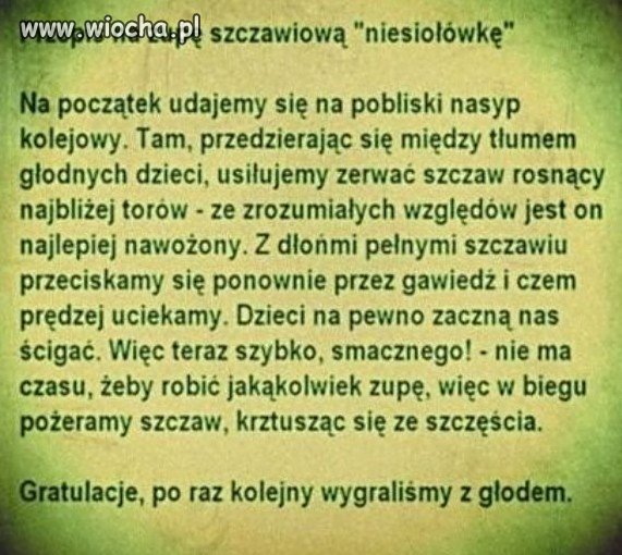 Przepis na zupę szczawiową