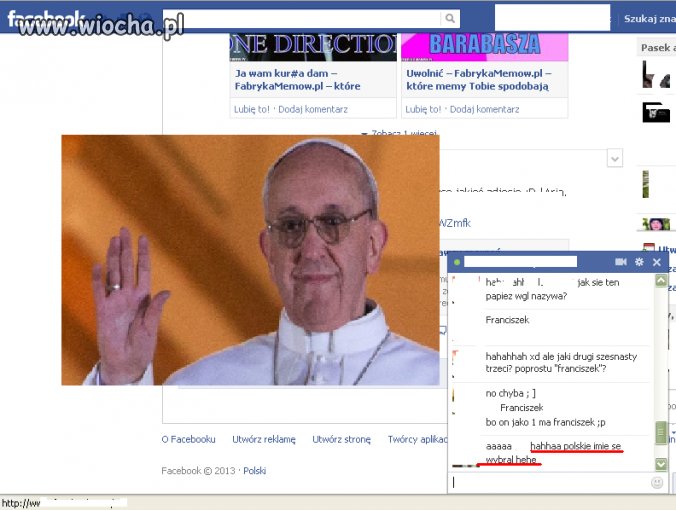 Franciszek papież...