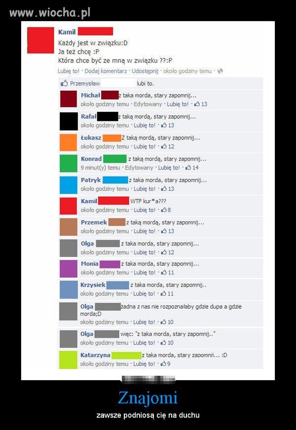Zawsze podniosą cię na duchu