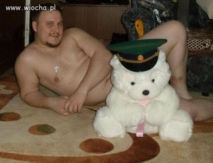 Biały miś.