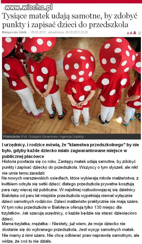 Rodzina to przeżytek