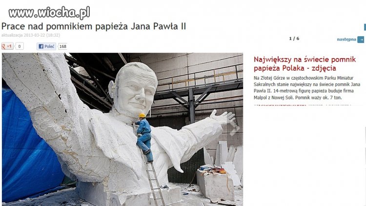Świebodziński Jezus się znudził...