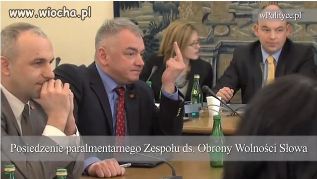 Poseł Artur Dębski ... pełna kultura 