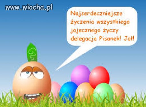 Wesołego jajka.