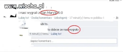 Nasi wygrali z San Maryjo...