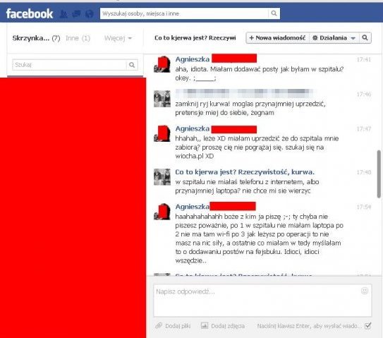 A chciałam wyjaśnić dlaczego nie dodawałam postów.
