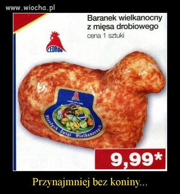 Baranek wielkanocny ...  drobiowy ...