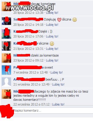 Ona jest w drugiej gimnazjum 