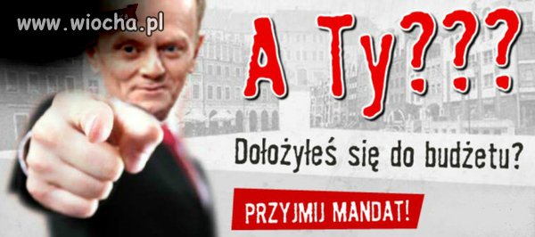 Nowa kampania Tuska