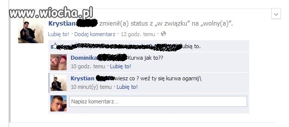 Koniec związku.