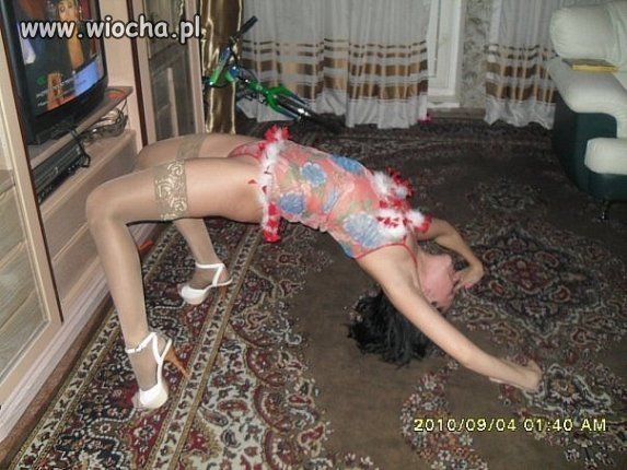Poranna gimnastyka.