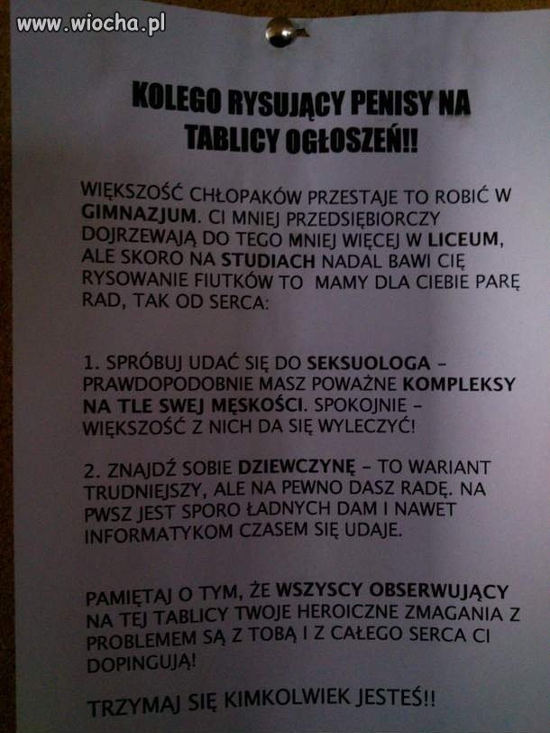 Kolega rysujący 