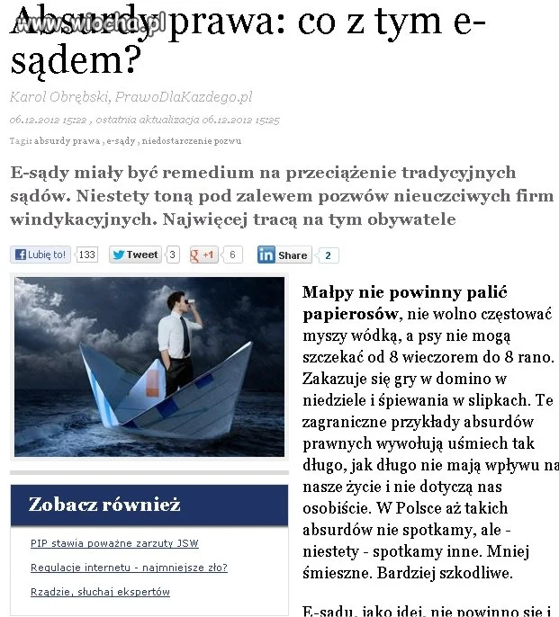 E-sądy stworzone do grabienia m.in. ludzi przez