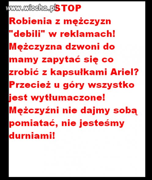 Mężczyźni w reklamach