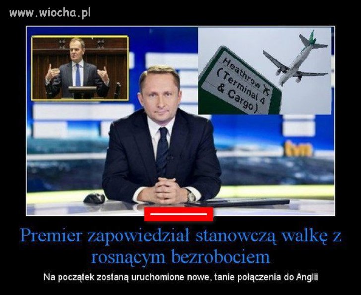 Walka Tuska z bezrobociem