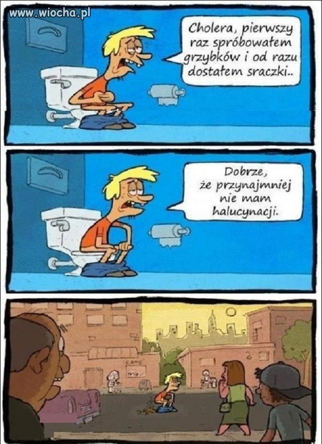 Zbyt dużo halucynków