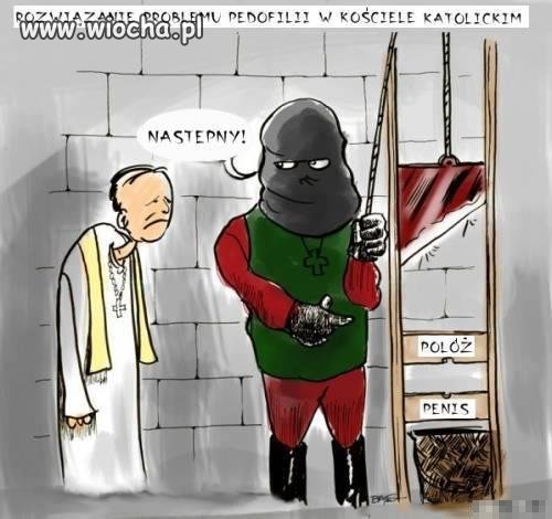 Rozwiązanie problemu pedofilii w KK.