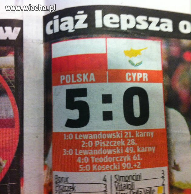 Nie ma to jak dobrze poinformowana prasa 
