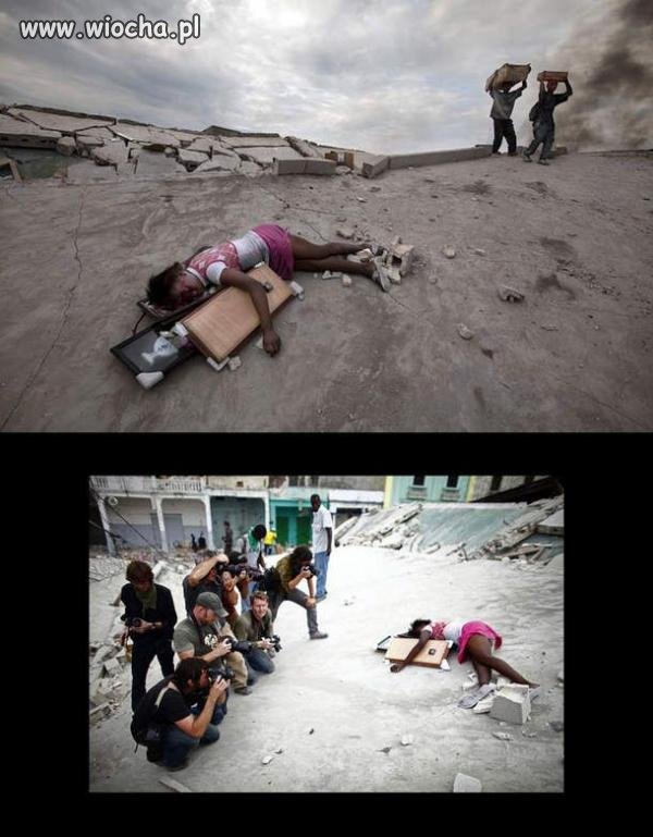 Żerowanie na tragedi
