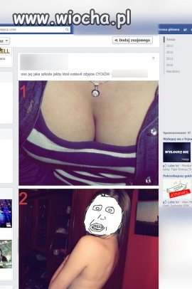 Wchodzi człowiek w aktualności na facebooku 