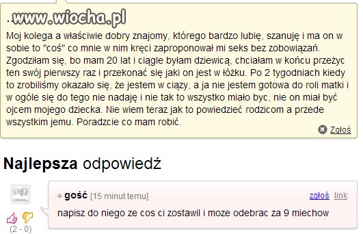 Rozterki ciężarnej