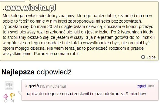 Rozterki ciężarnej