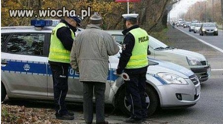 Nie widział pan znaku ograniczenia prędkości?