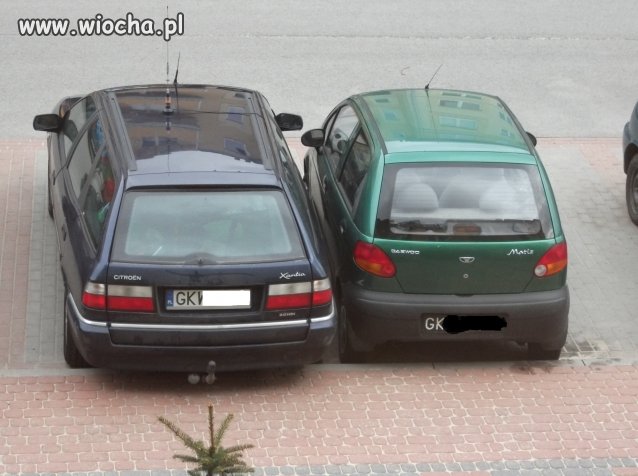 Wzorowe parkowanie