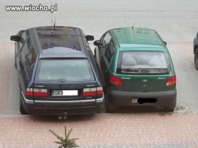 Wzorowe parkowanie