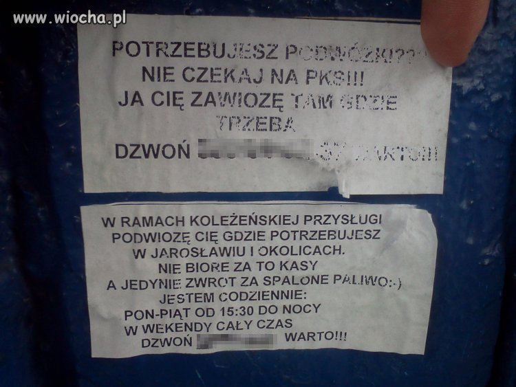 No to PKS i Taxi mają konkurencję ...