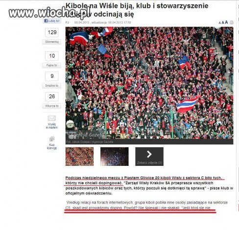 Jak można bić swoich? W dodatku 20 na 1??