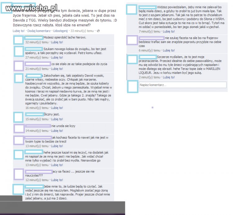 Wylewność na facebooku