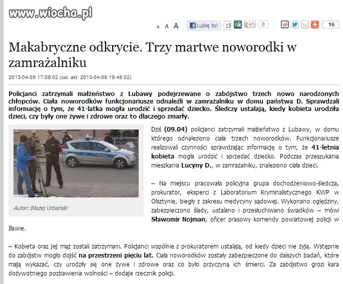 Największą wiochą 