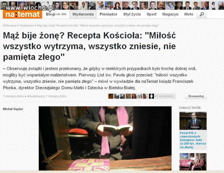 Kościół i jego rady ...a ile można tak "kochać"