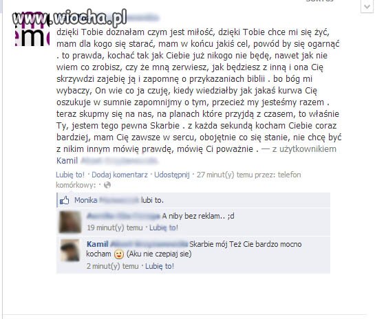 Facebookowa Miłość