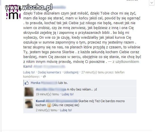 Facebookowa Miłość
