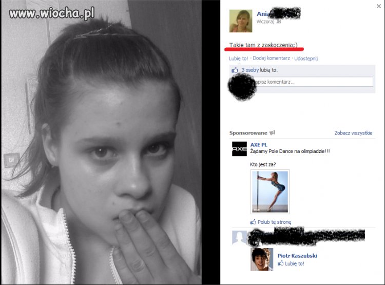 Zaskoczona?? 