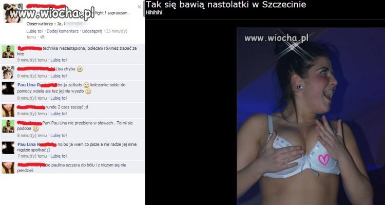 Paulinka już się pruje