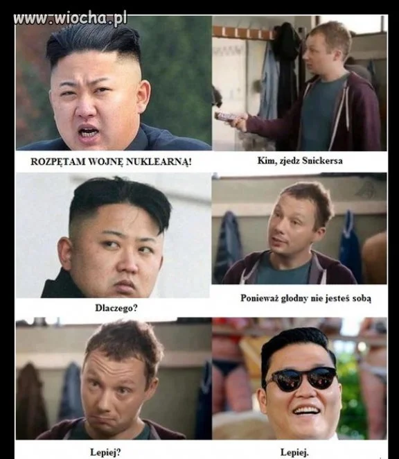 Kim, zjedz Snickersa