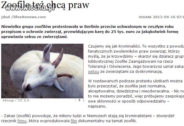 Dyskryminacja, nietolerancja- znajome argumenty...