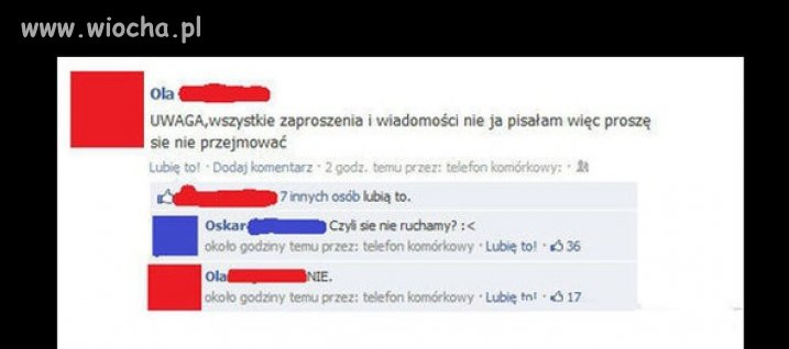 A już myślał, że się