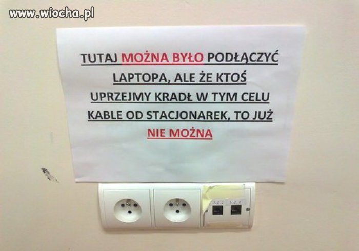 Niestety, na złodzieja nie ma rady
