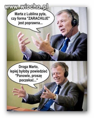 Nie robisz laski... czy łaski? 