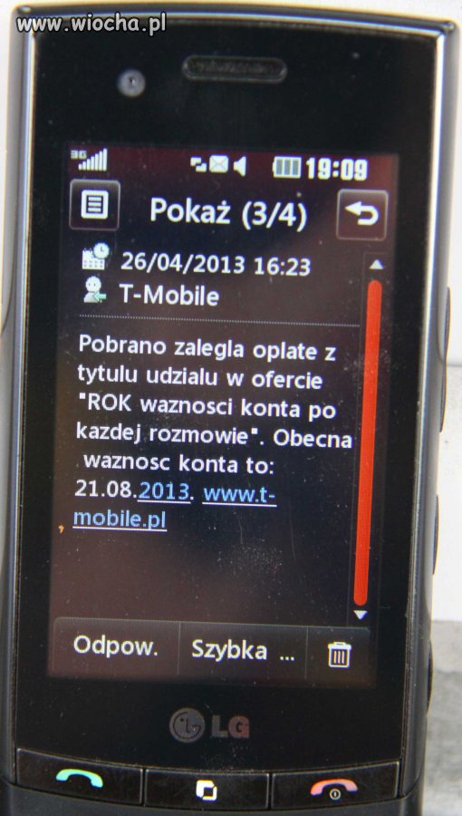 Czy można zalegać z opłatą w pre-paid?