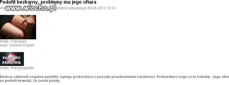 Prokuratorzy (wszyscy) to pedofile.