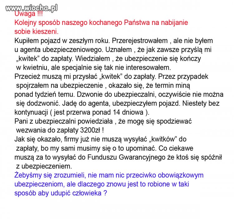 Kolejny sposób na nabijanie kieszeni państwa
