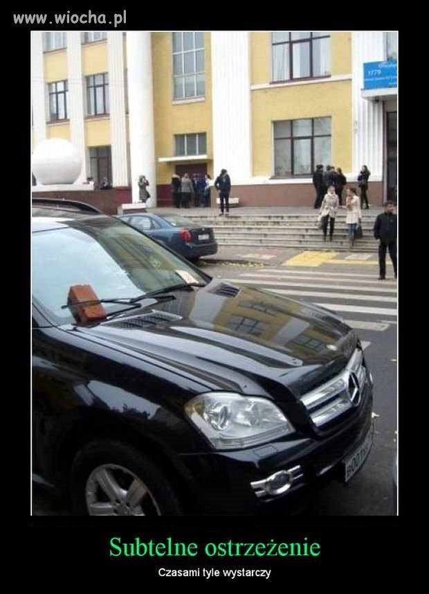Subtelne Ostrzeżenie 