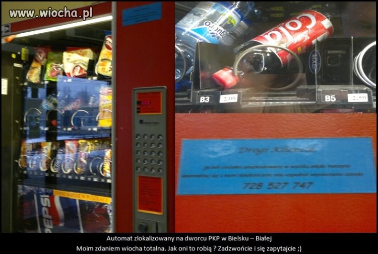Cola Z Biedronki W Automacie Z 100% Przebiciem