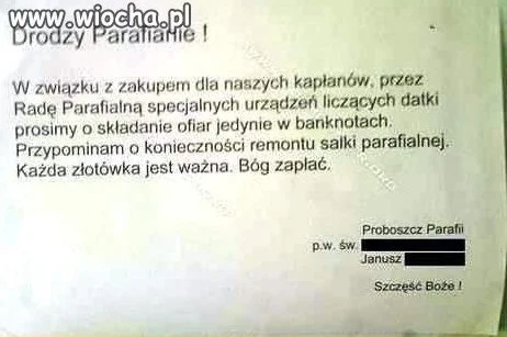 Specjalne urządzenia liczące kasę